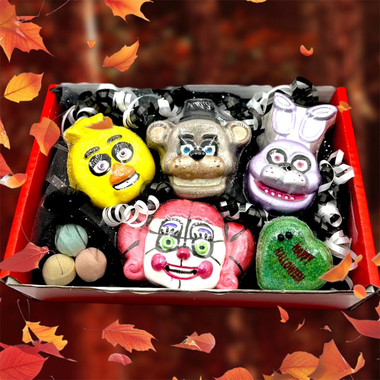 FNAF Halloween Bath Bomb Gift Set