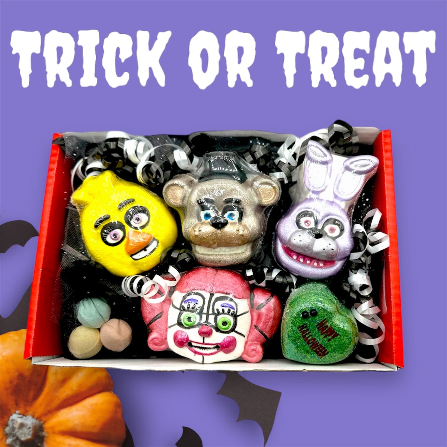FNAF Halloween Bath Bomb Gift Set
