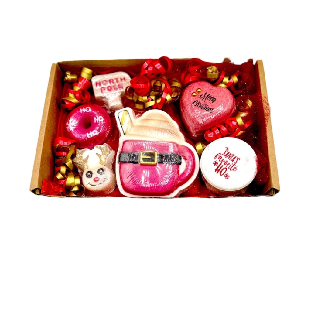 Christmas Hot Chocolate Bath Bomb Gift Set - Birthday