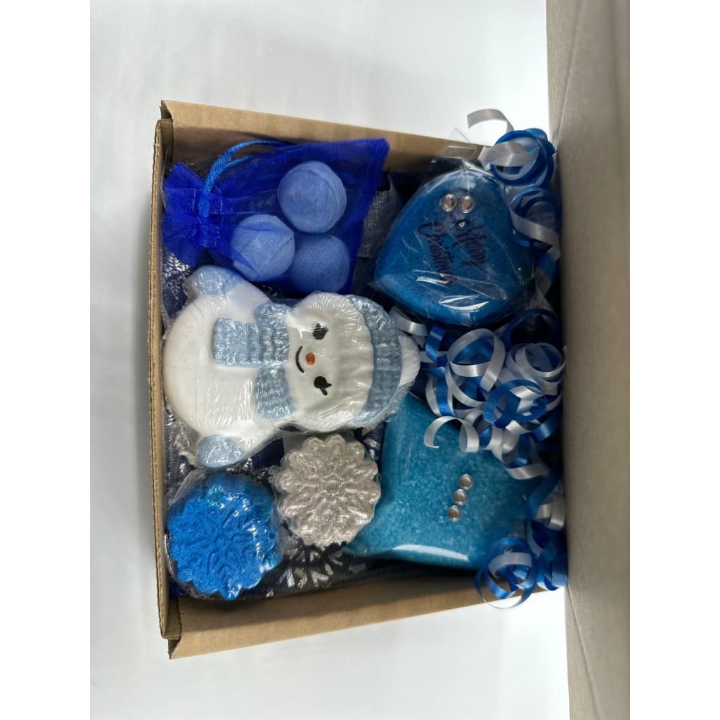 Cute Snowman Christmas Bath Bomb Gift Set - Christmas bath