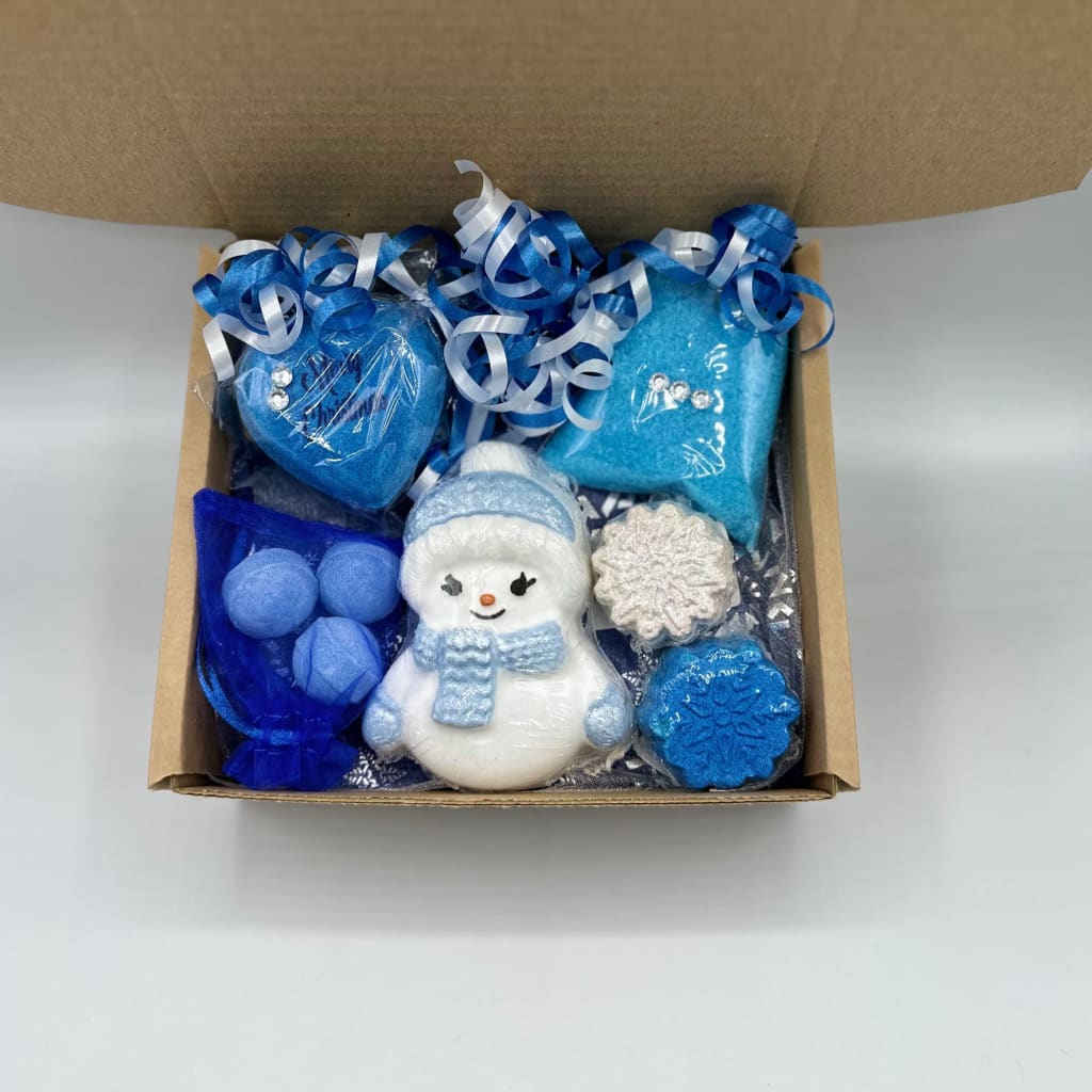 Cute Snowman Christmas Bath Bomb Gift Set - Christmas bath