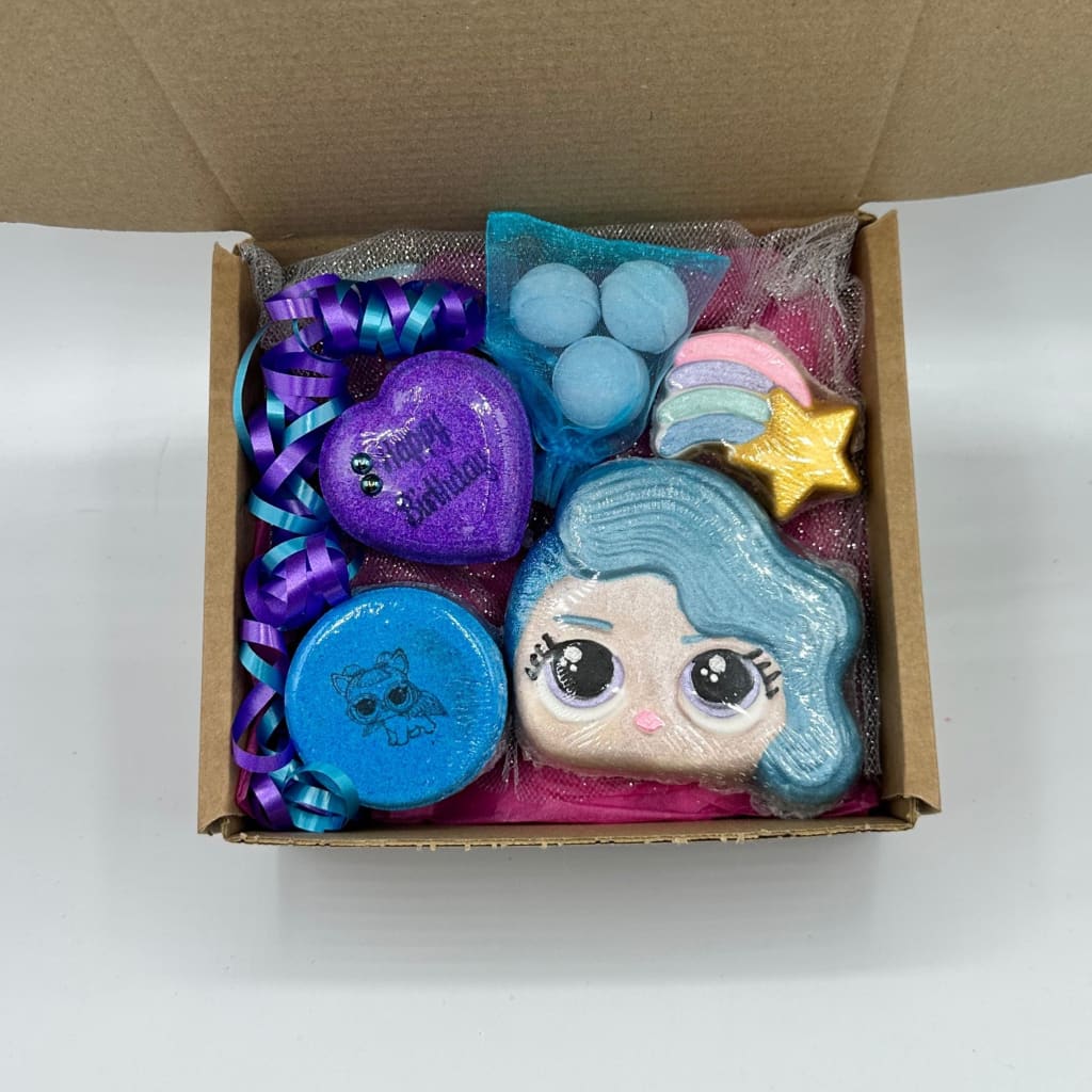 Giggle Girls Birthday Bath Bomb Gift Set - Birthday