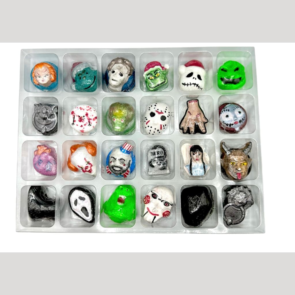 Horror Movies Christmas Bath Bomb Advent Calendar - advent