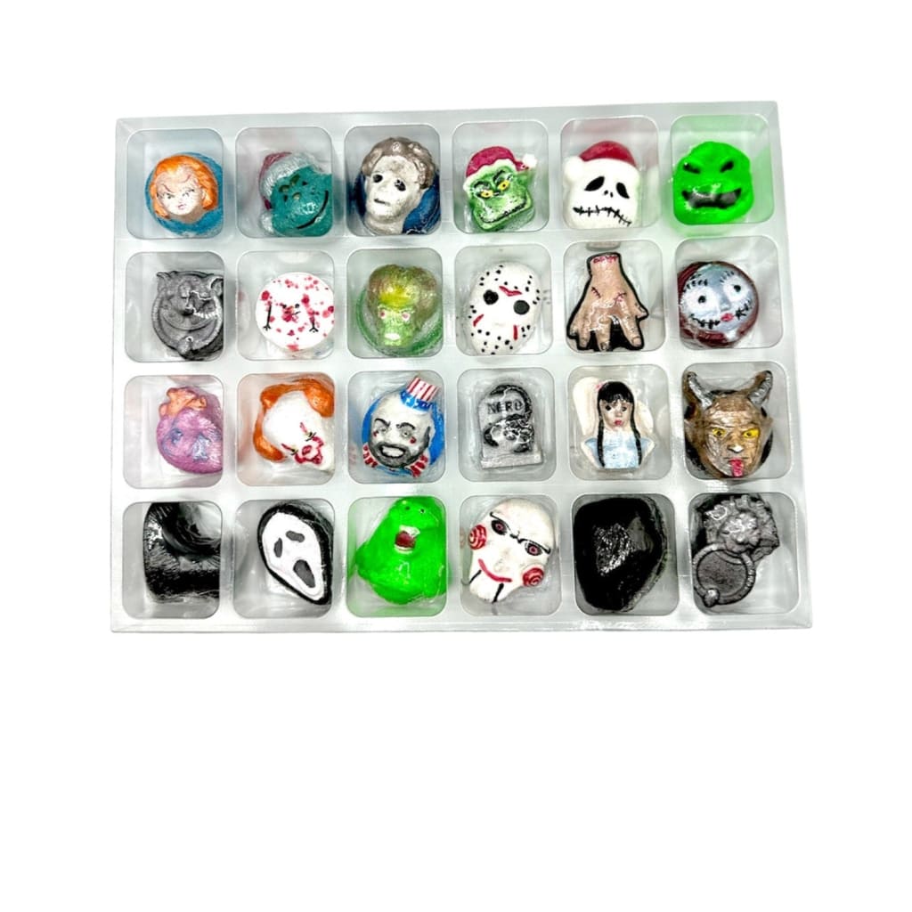 Horror Movies Christmas Bath Bomb Advent Calendar - advent