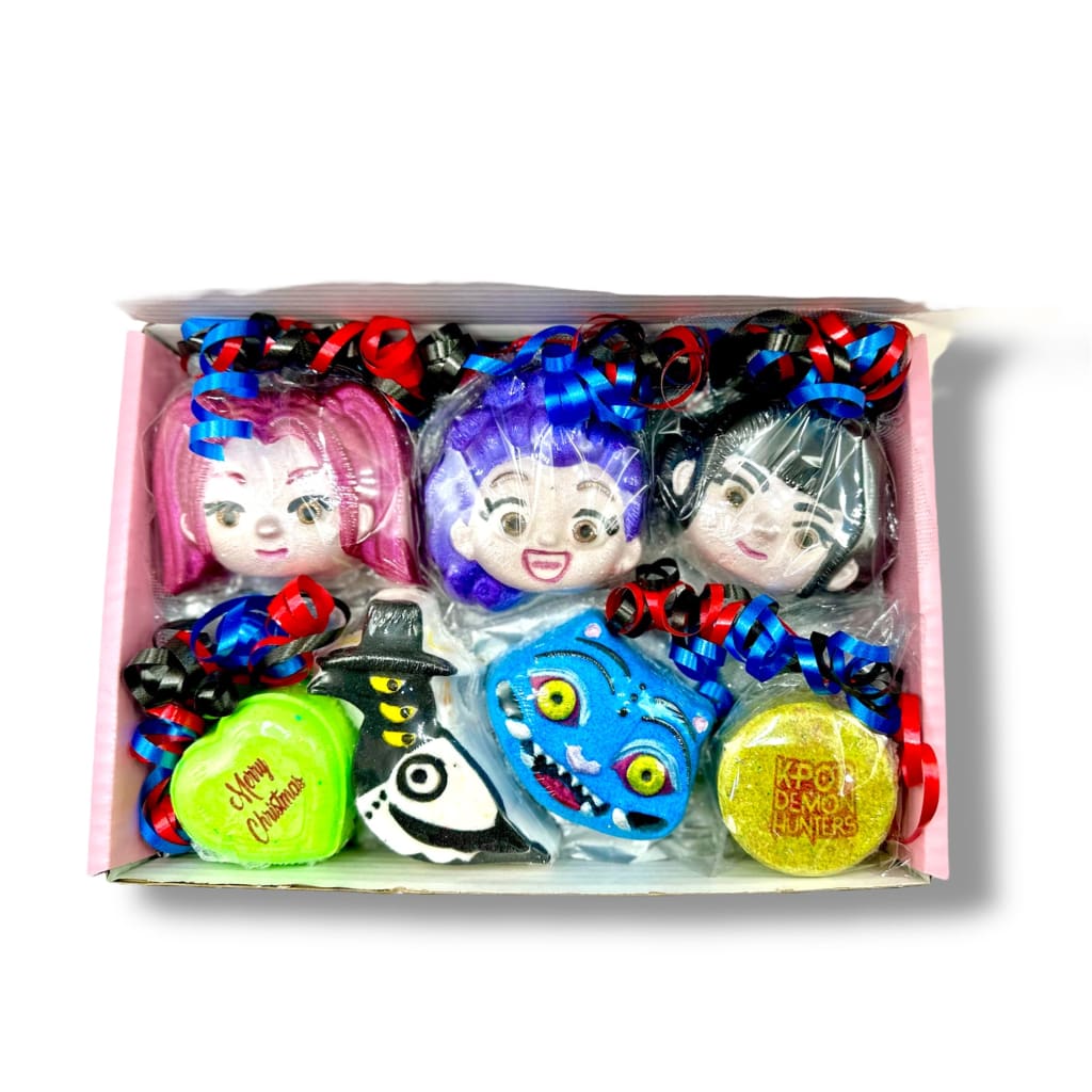 K-pop Demon Hunters Christmas Bath Bomb Gift Set