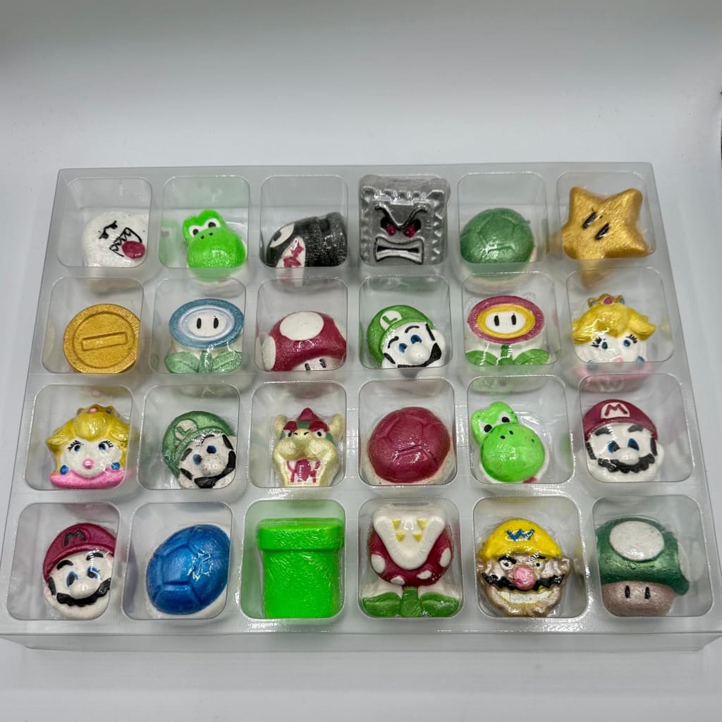 Let’s-a-go Mario Christmas Bath Bomb Advent Calendar -