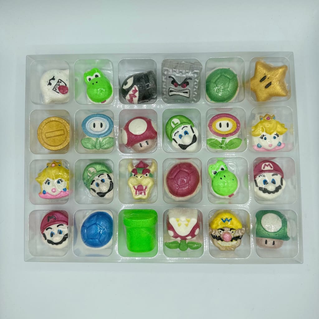 Let’s-a-go Mario Christmas Bath Bomb Advent Calendar -