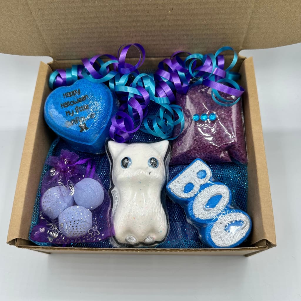 Meowloween Bath Bomb Gift Set - Halloween