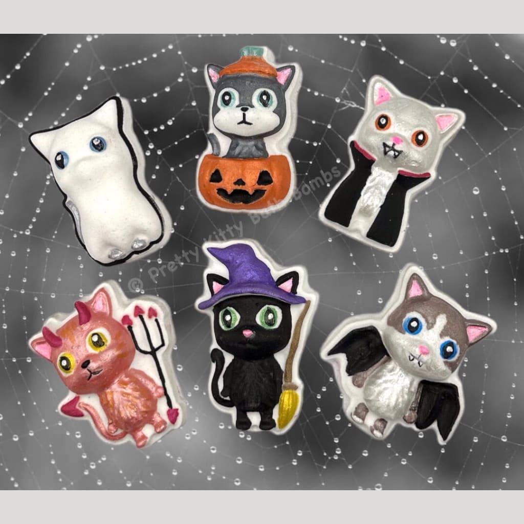 Meowloween Bath Bomb Gift Set - Halloween