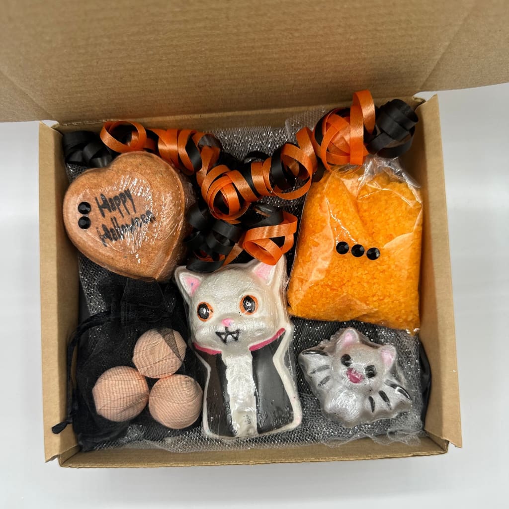 Meowloween Bath Bomb Gift Set - Halloween
