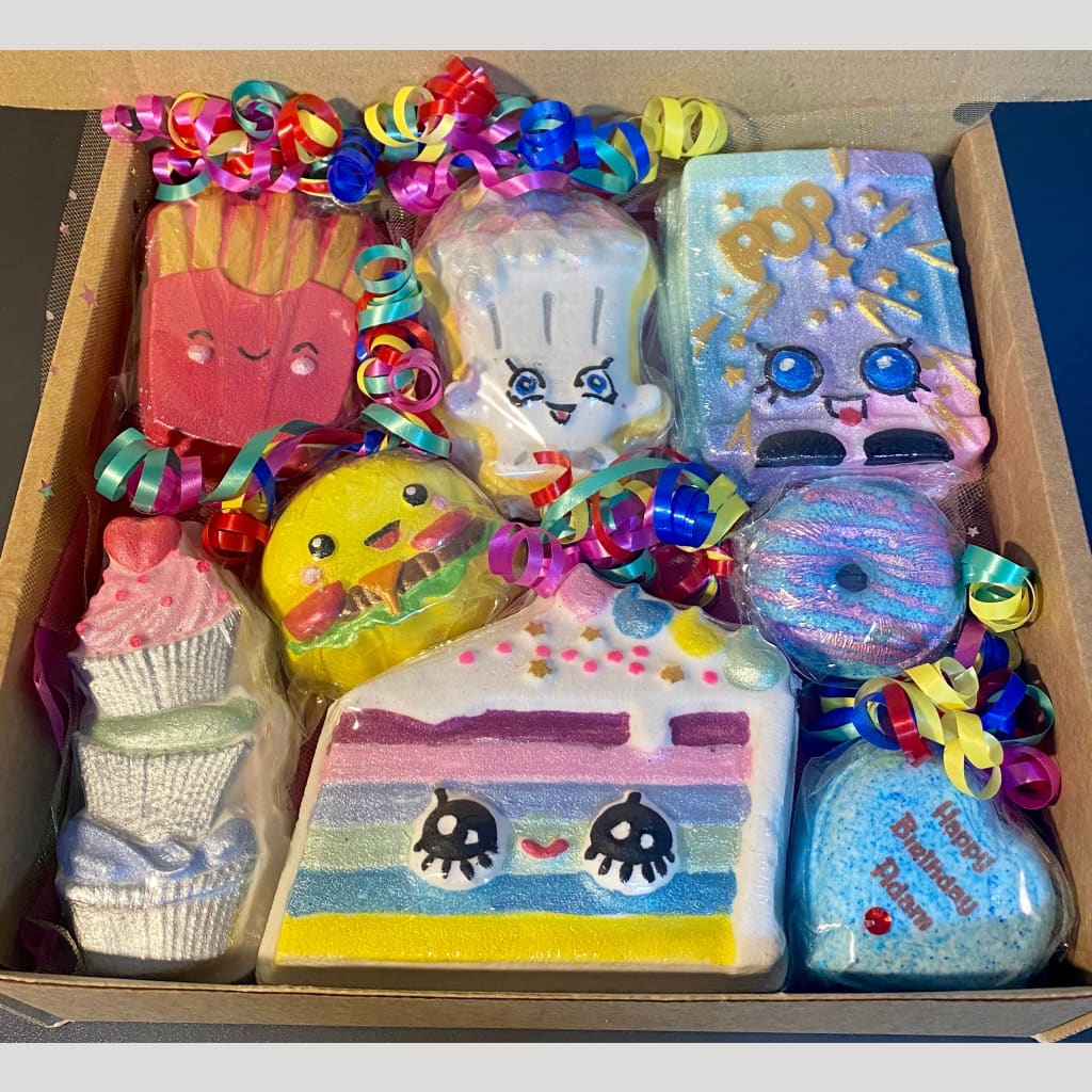 Bath Bomb Buffet Gift set - Birthday