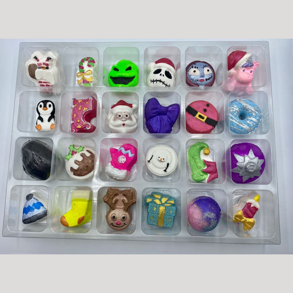 Christmas Bath Bomb Advent Calendar