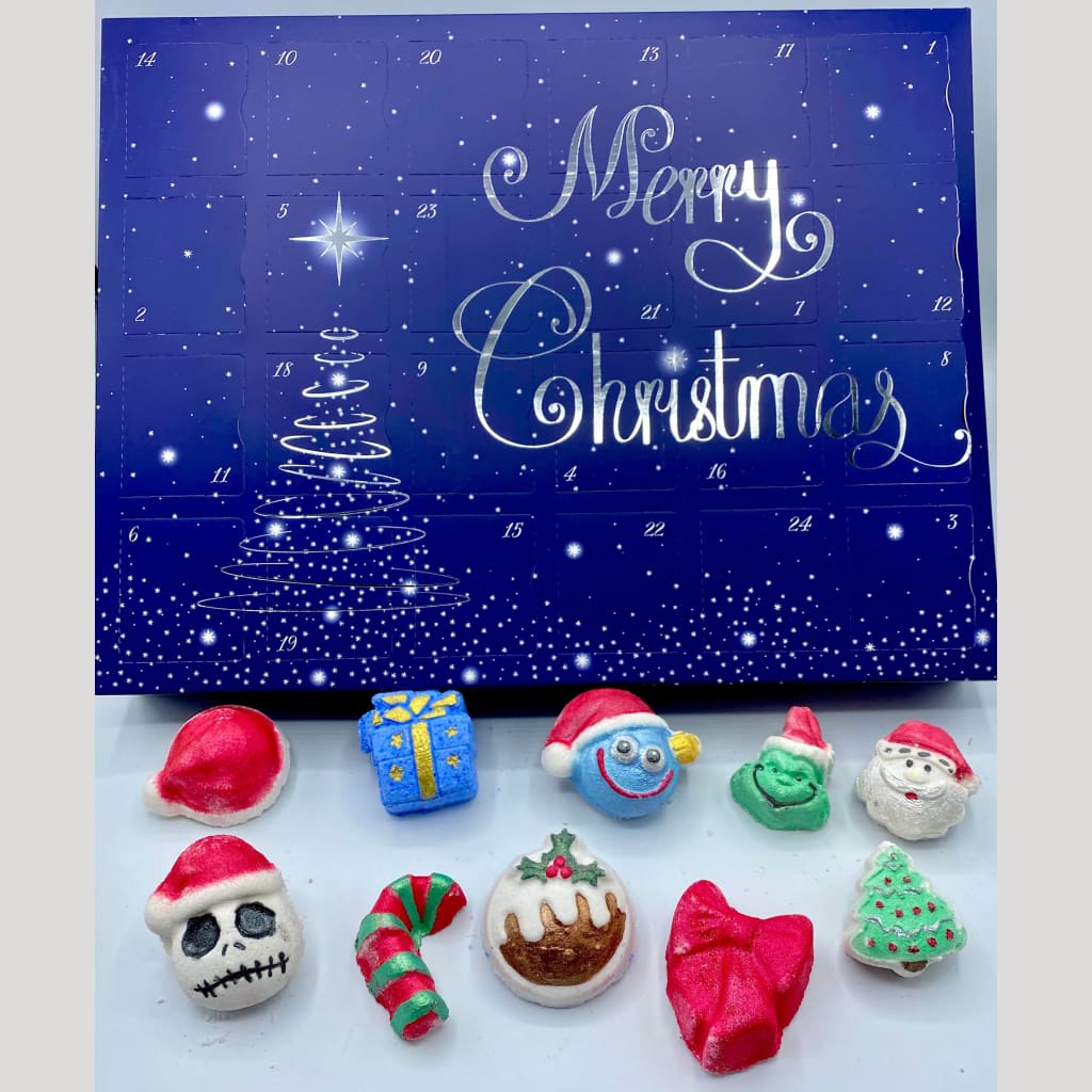 Christmas Bath Bomb Advent Calendar