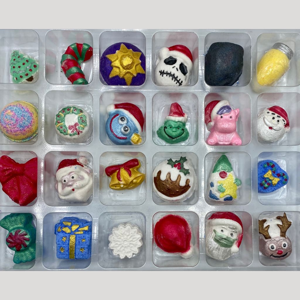 Christmas Bath Bomb Advent Calendar
