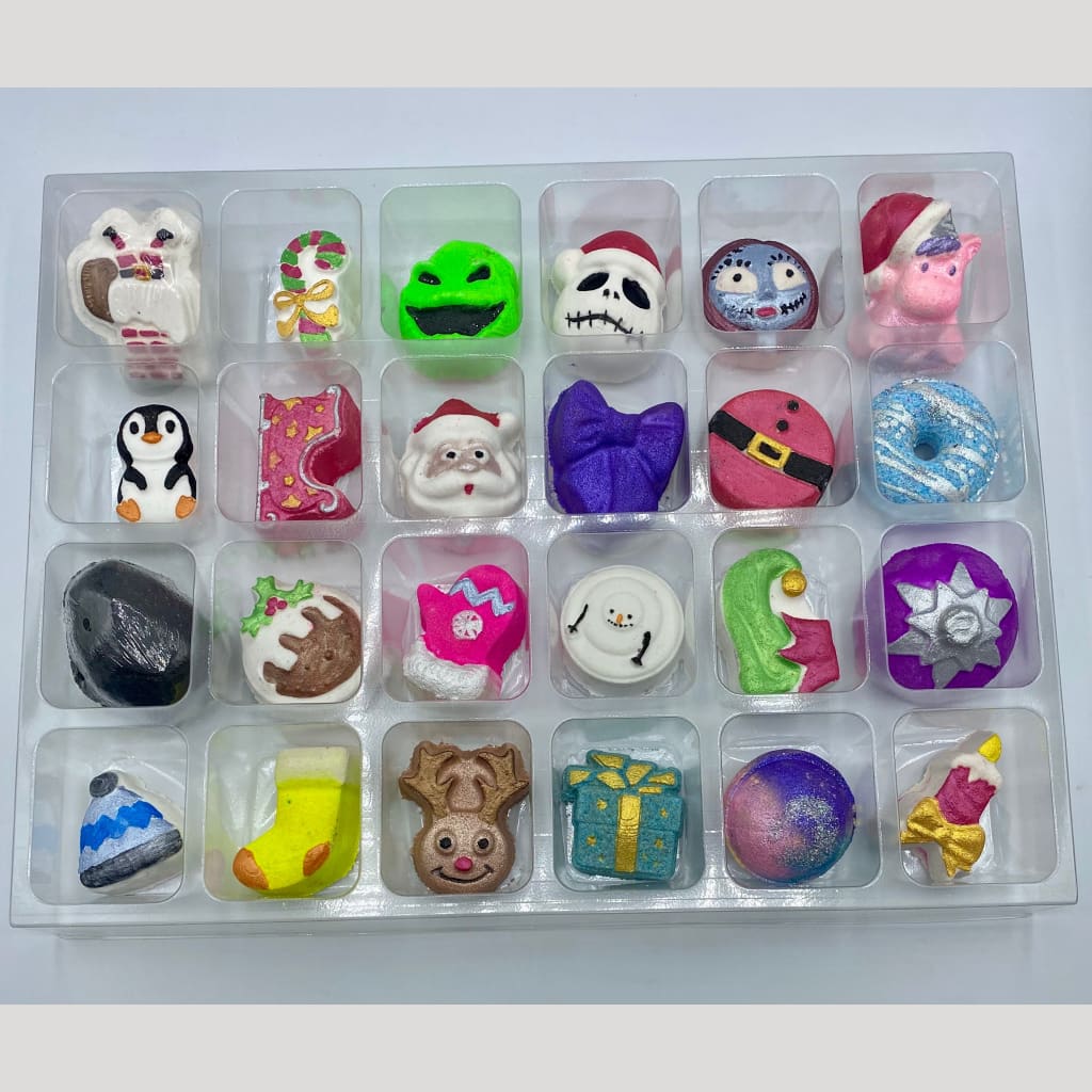 Christmas Bath Bomb Advent Calendar