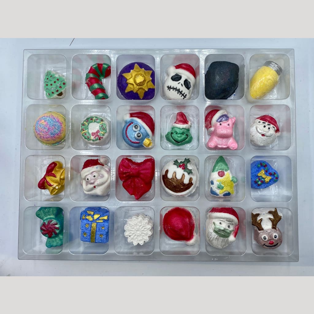 Christmas Bath Bomb Advent Calendar