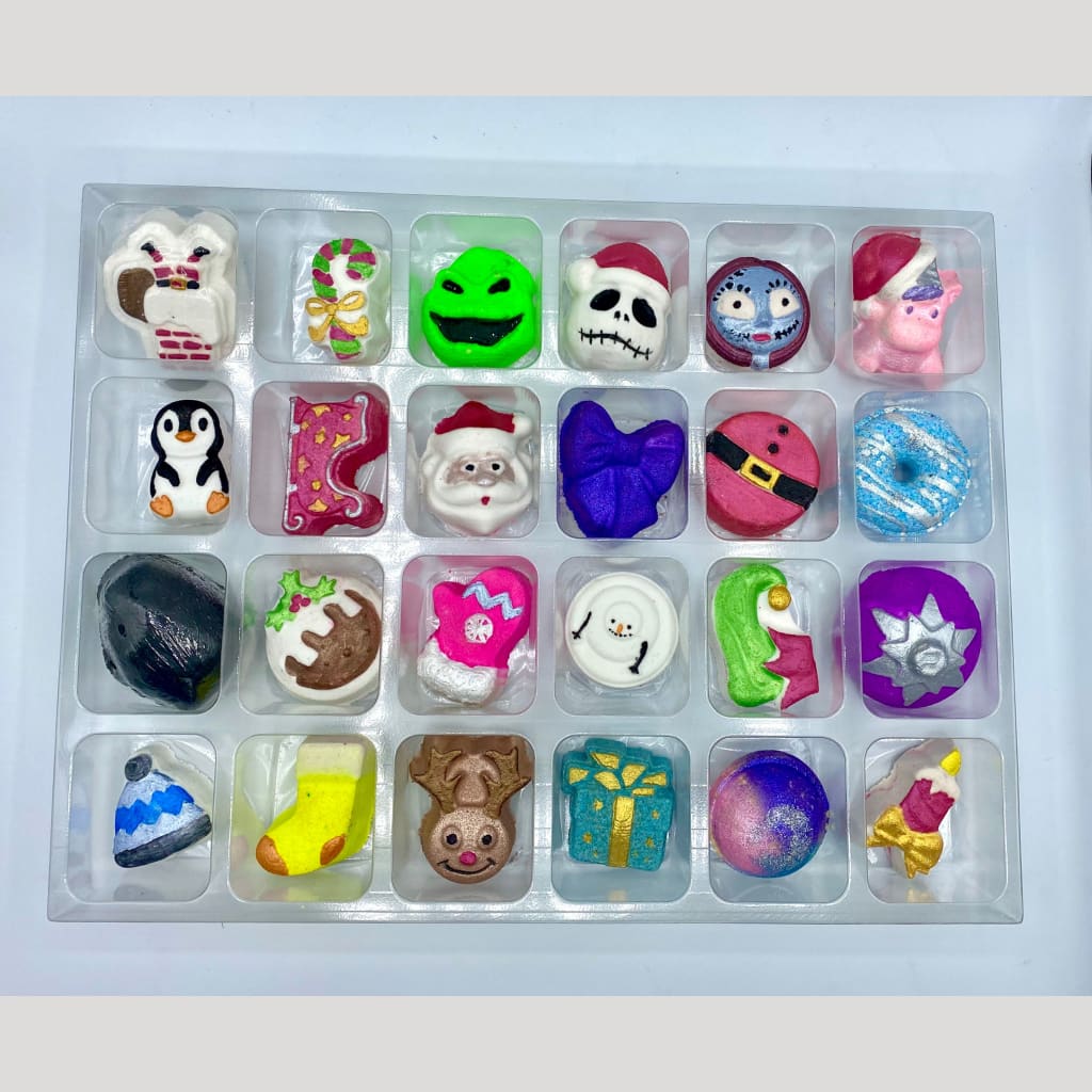 Christmas Bath Bomb Advent Calendar