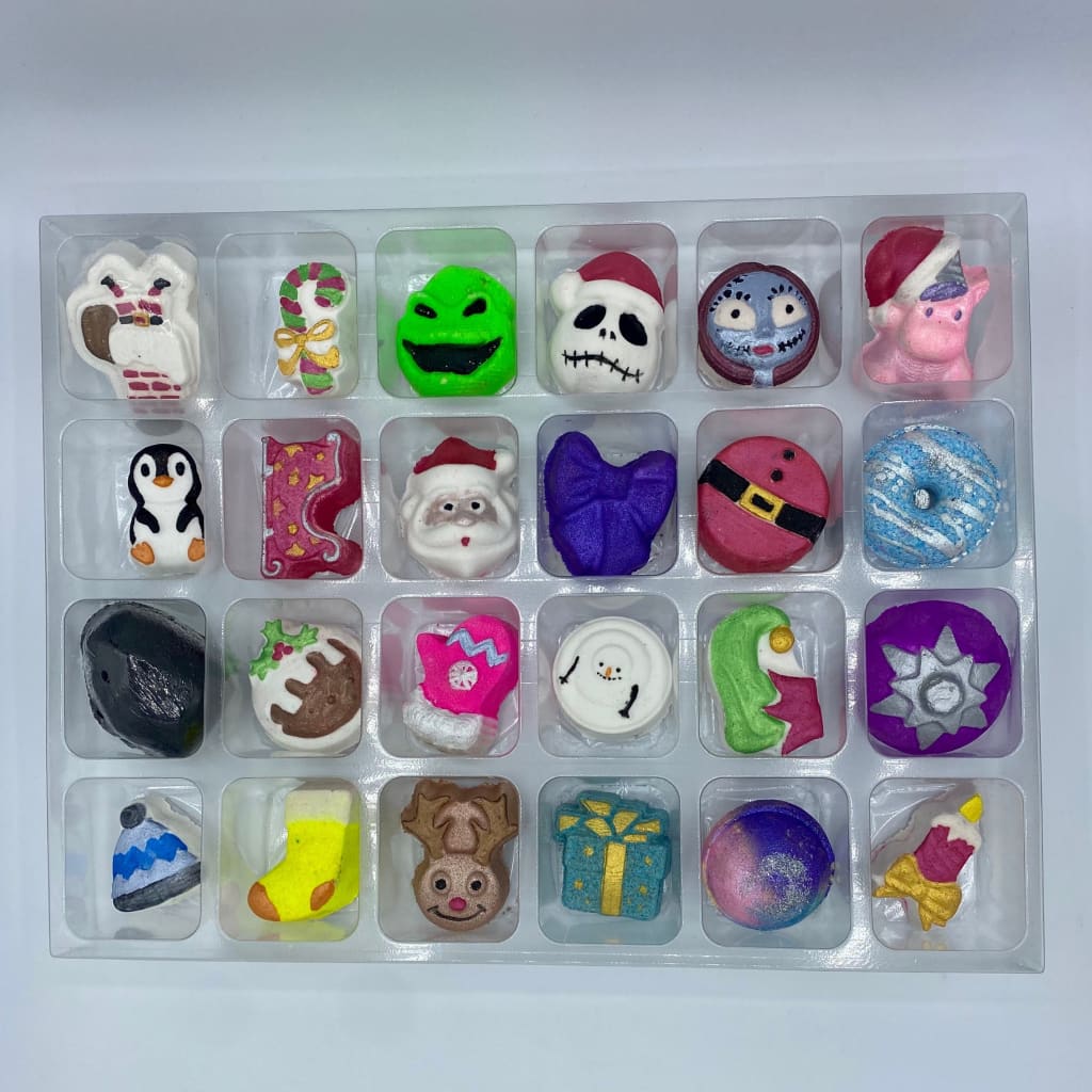 Christmas Bath Bomb Advent Calendar