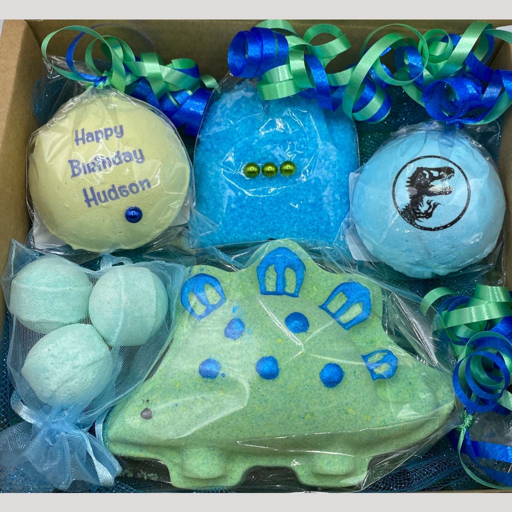 Dinosaur Bath Bomb Gift set - Birthday