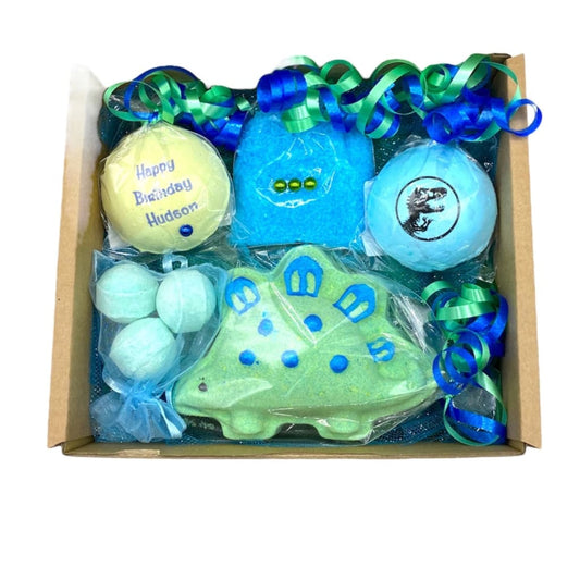 Dinosaur Bath Bomb Gift set - Birthday