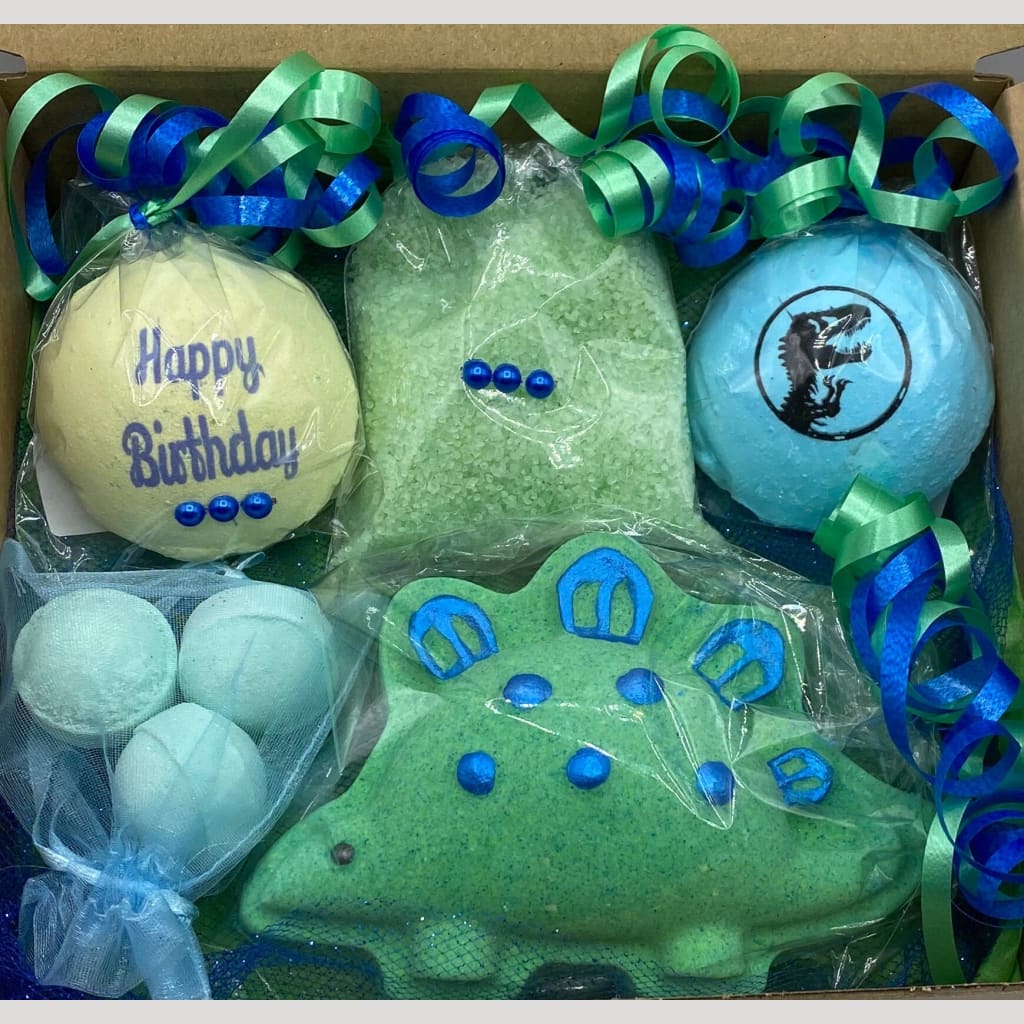 Dinosaur Bath Bomb Gift set - Birthday