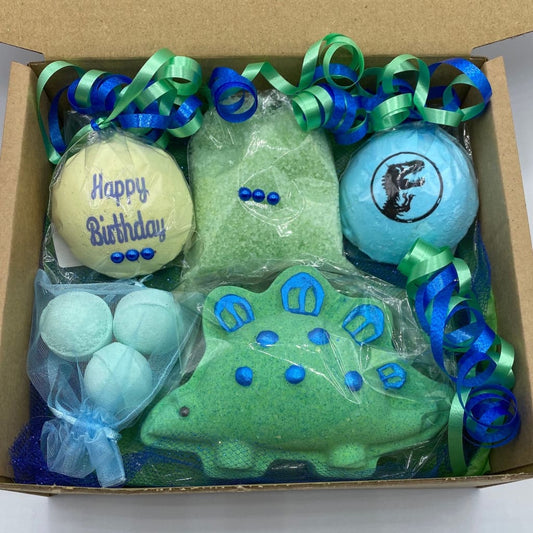 Dinosaur Bath Bomb Gift set - Birthday