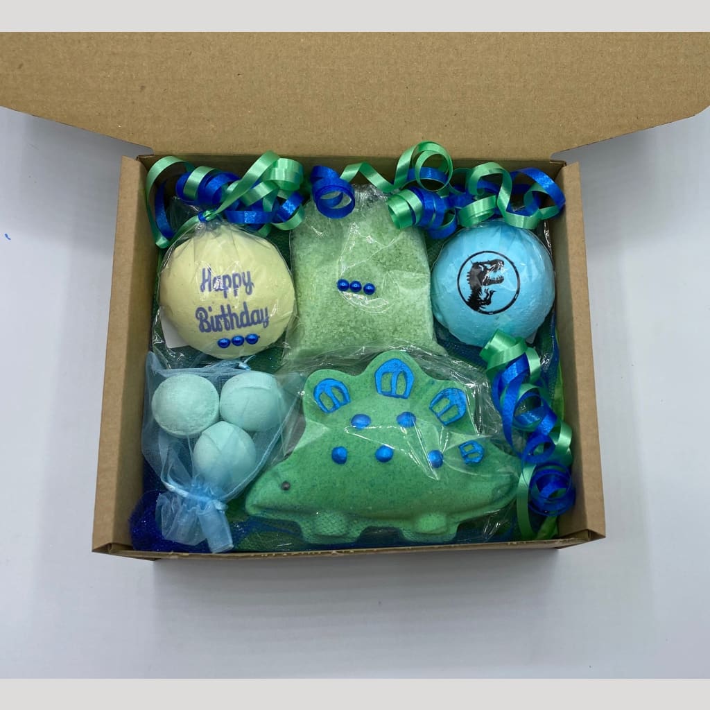 Dinosaur Bath Bomb Gift set - Birthday