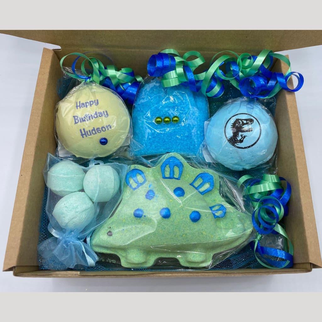 Dinosaur Bath Bomb Gift set - Birthday