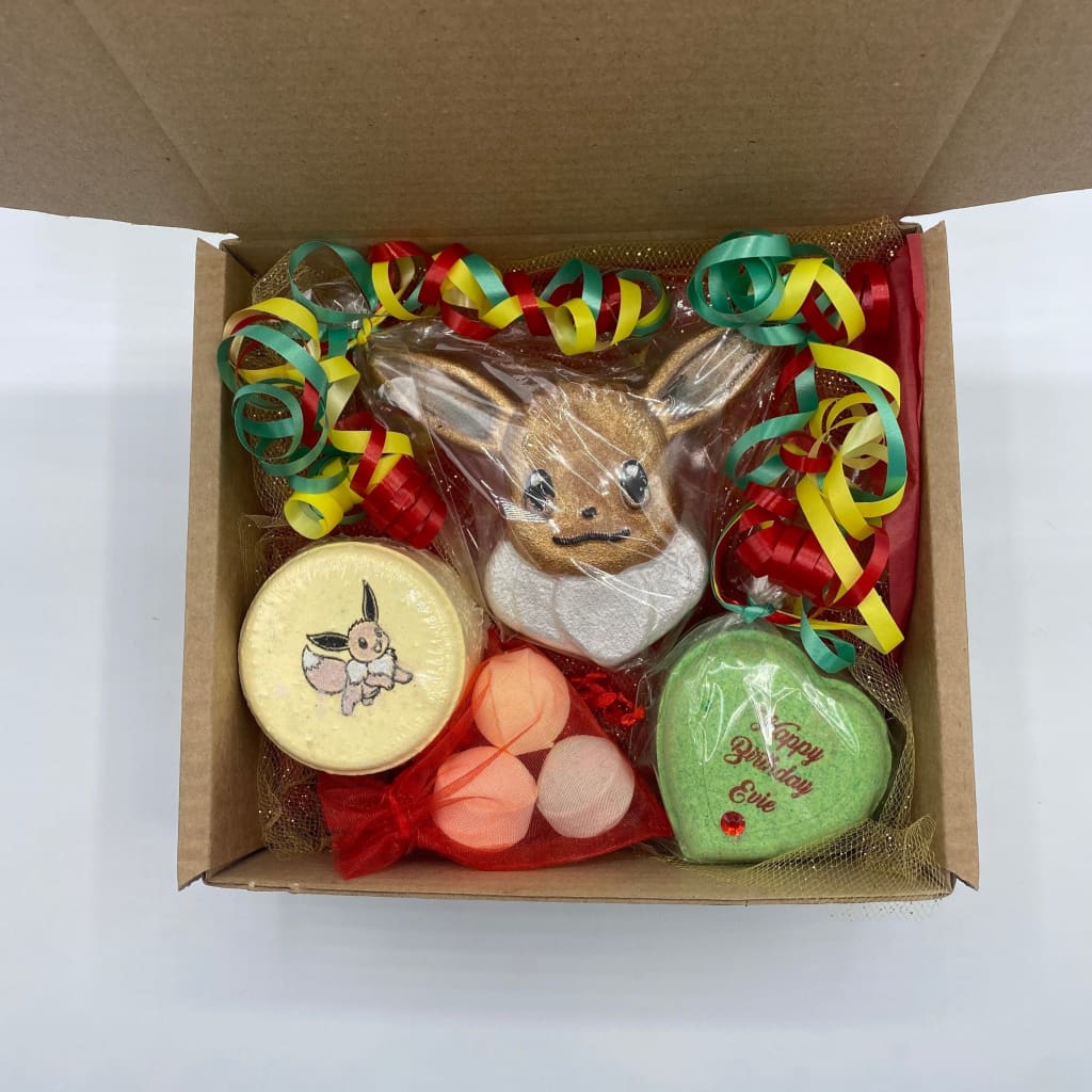 Eevee Birthday Bath Bomb Gift Set - Birthday