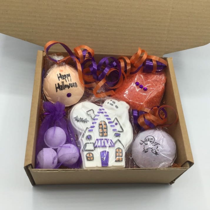 Halloween trick or treat bath bomb gift set - Halloween