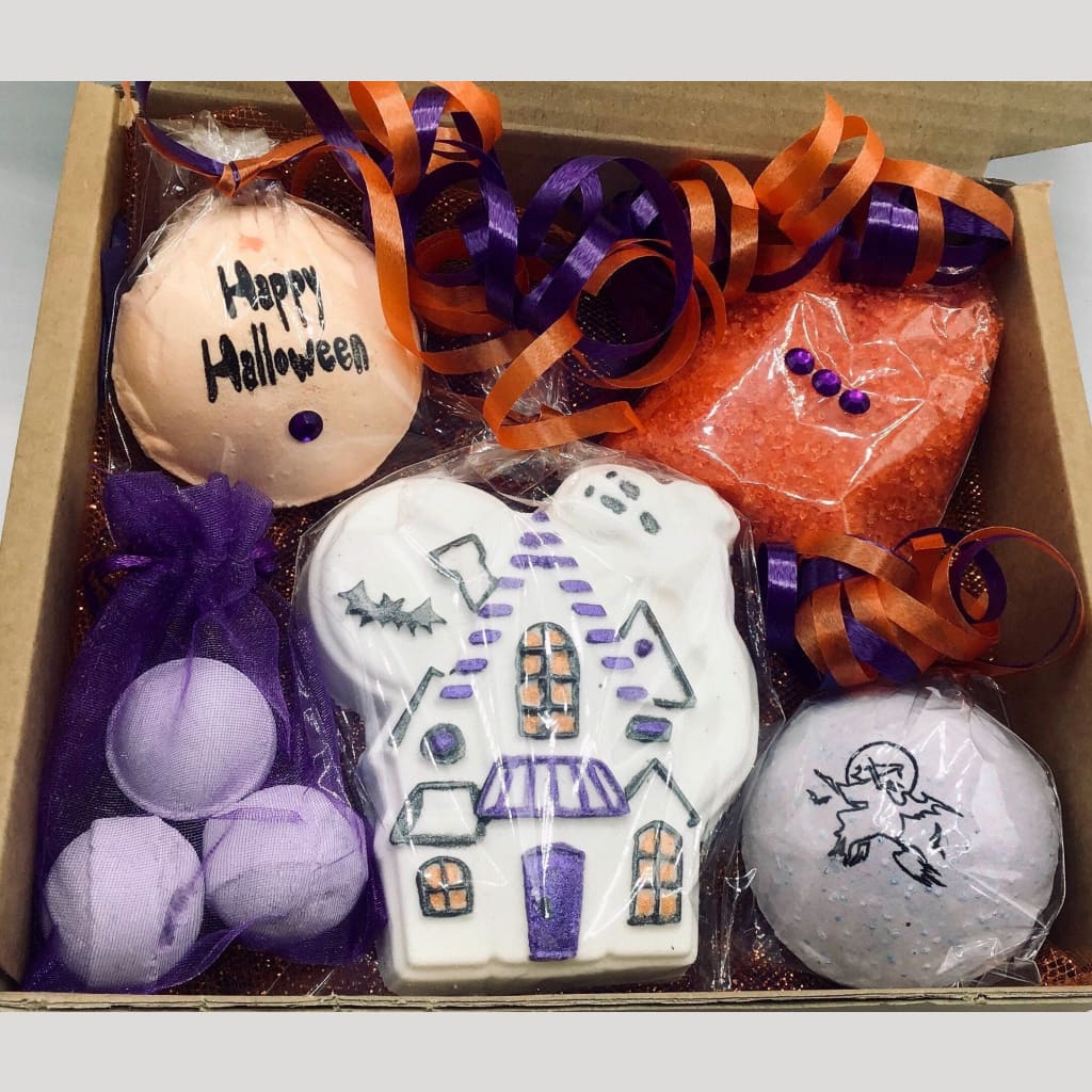 Halloween trick or treat bath bomb gift set - Halloween