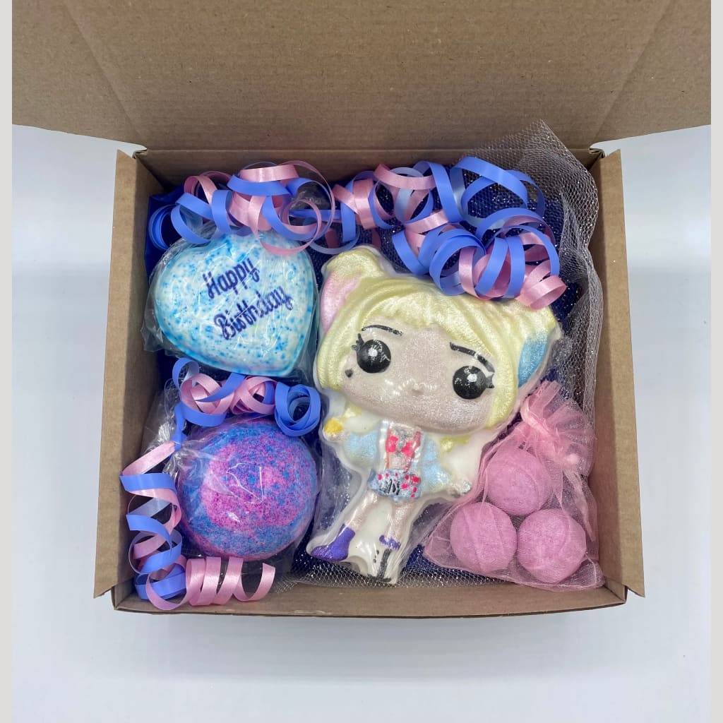 Harley Quinn Bath Bomb Gift Set - Birthday
