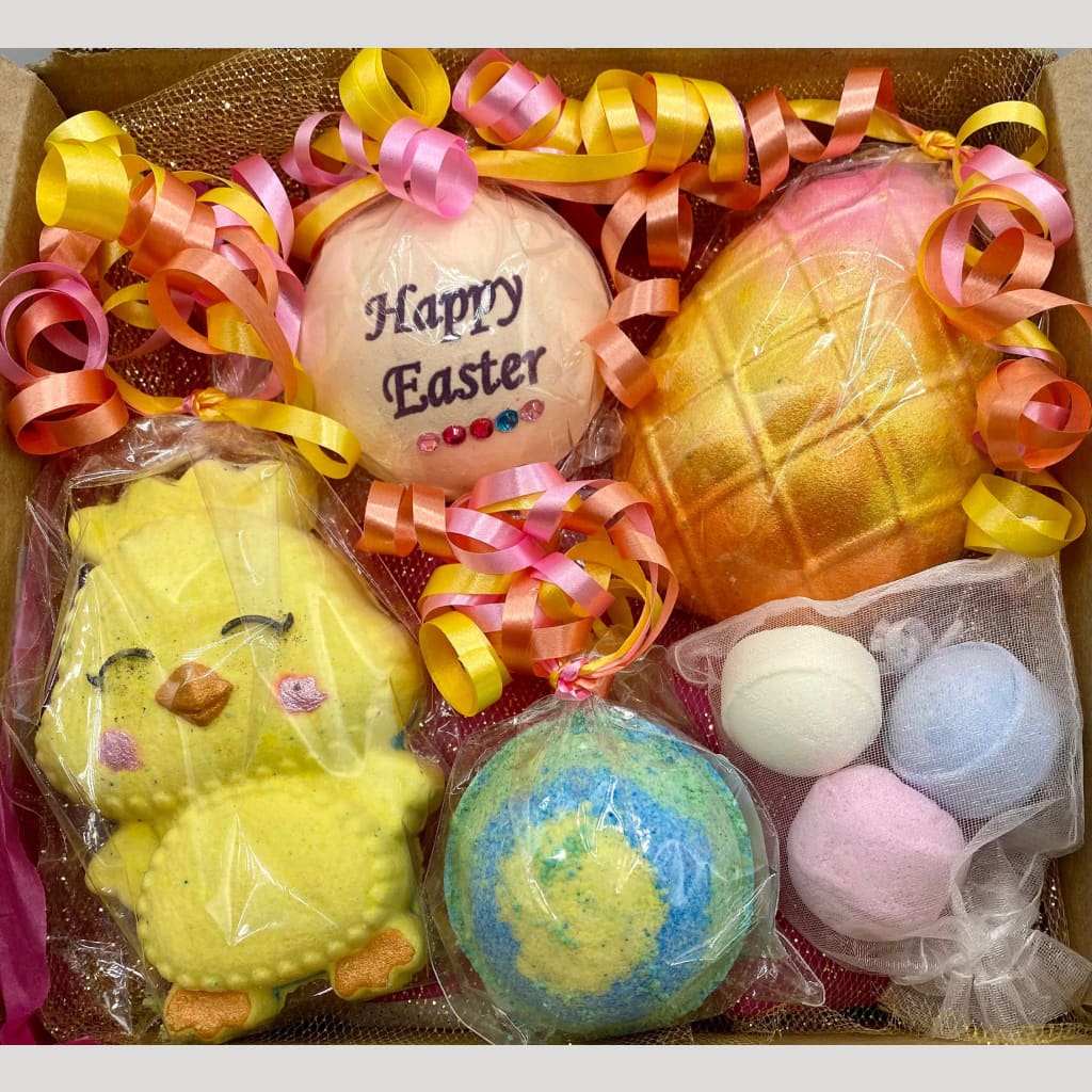 Hey Chick Easter bath bomb gift set - Easter bath bombs