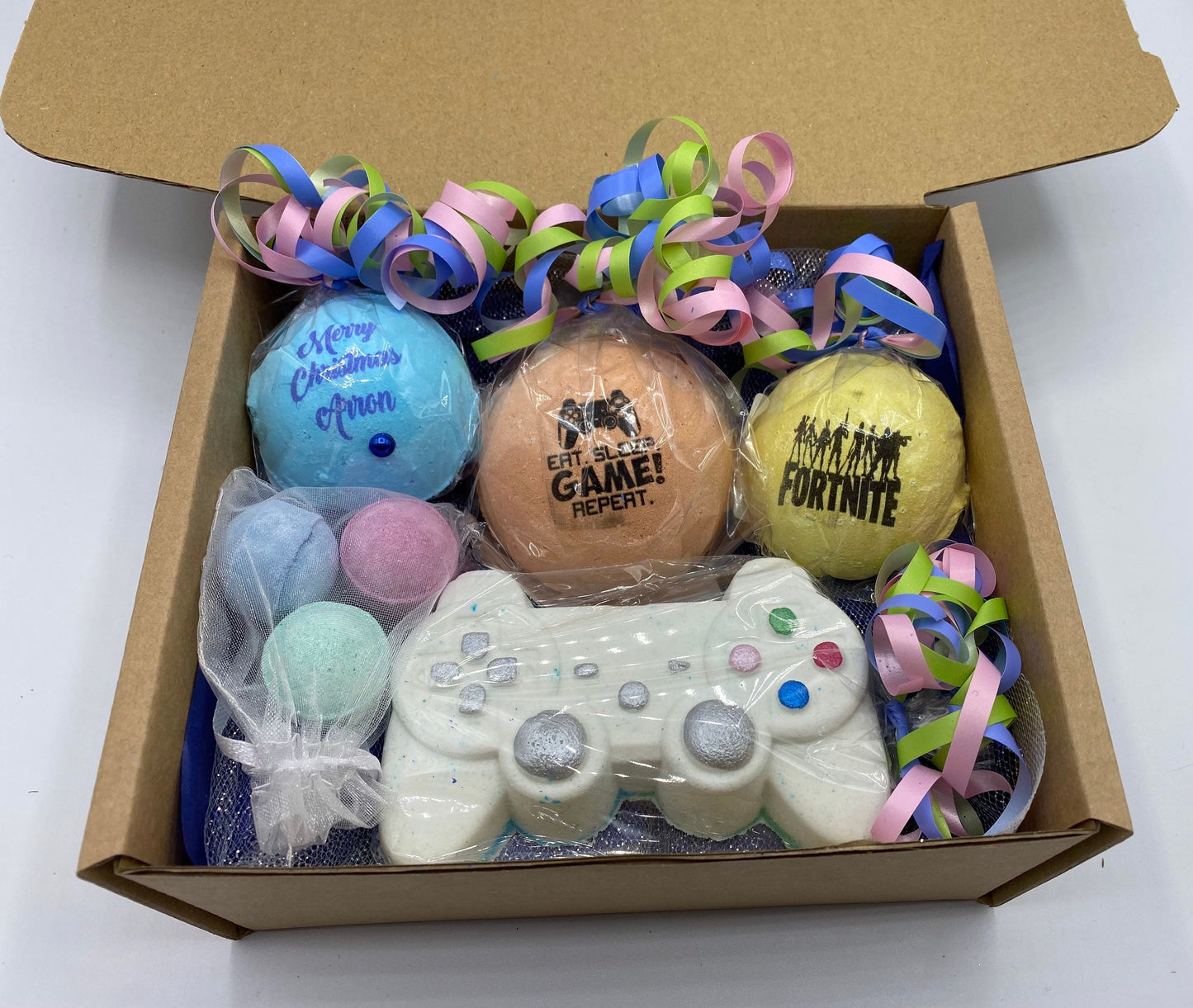 The Gamers Christmas Bath Bomb Gift Set
