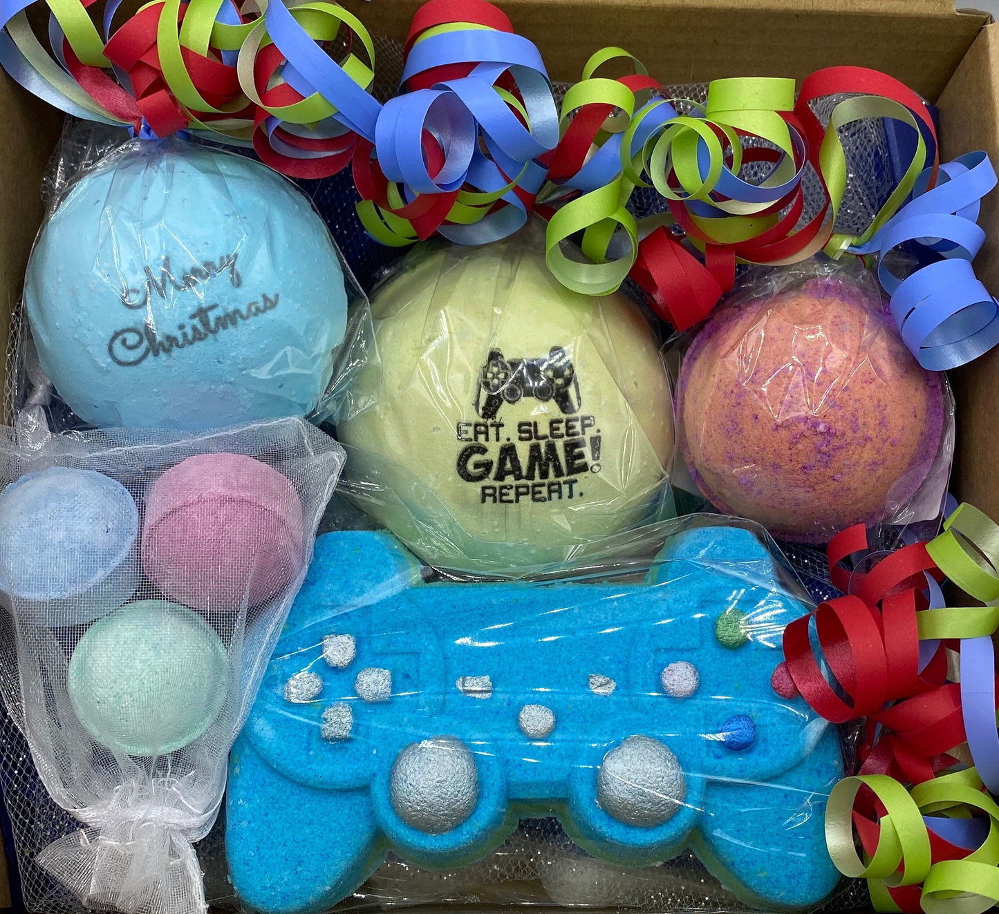 The Gamers Christmas Bath Bomb Gift Set