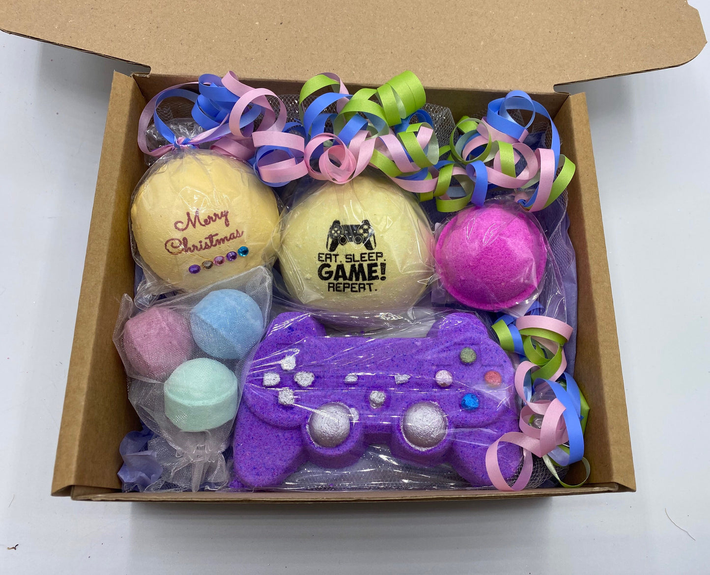 The Gamers Christmas Bath Bomb Gift Set