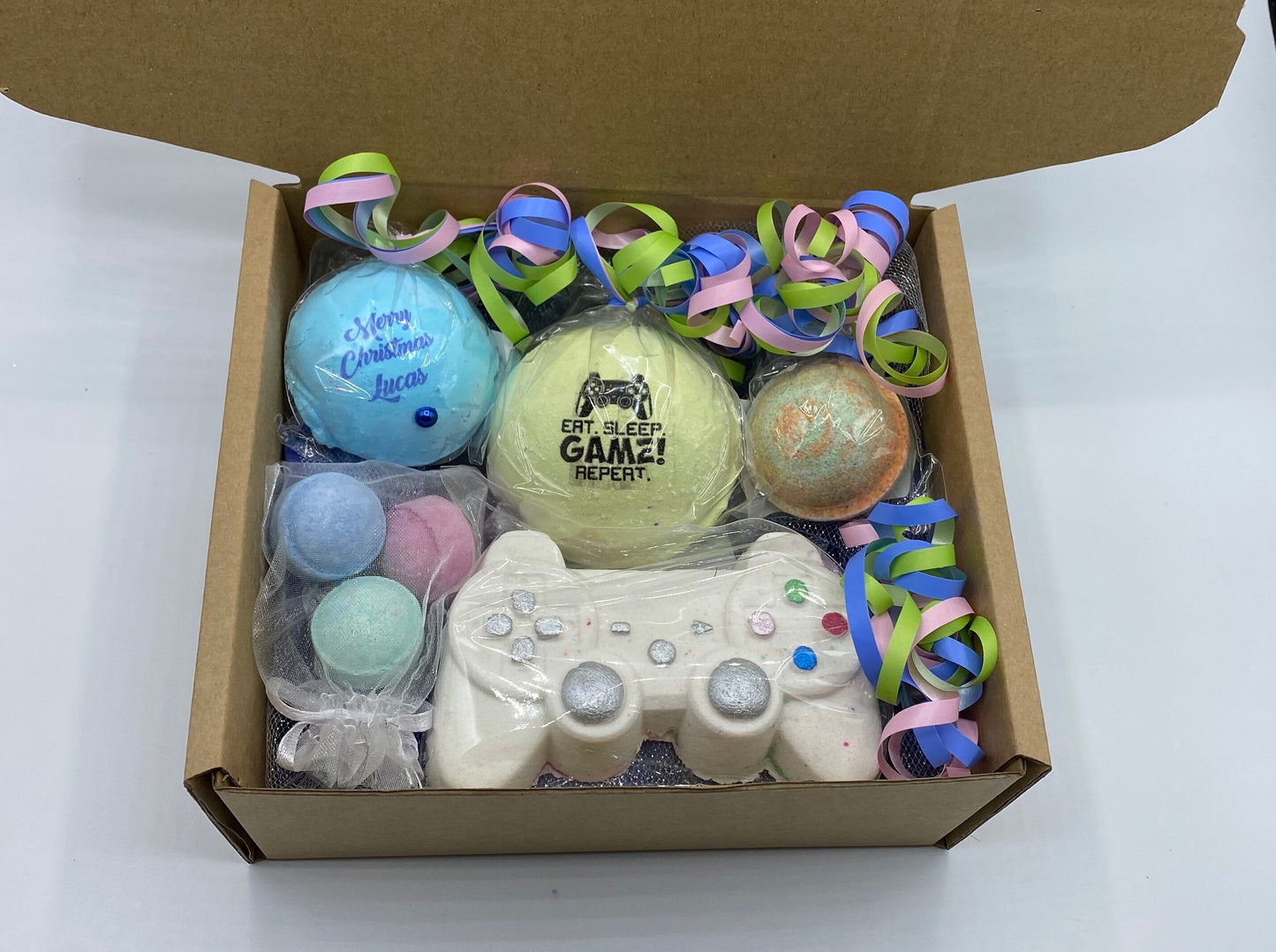 The Gamers Christmas Bath Bomb Gift Set