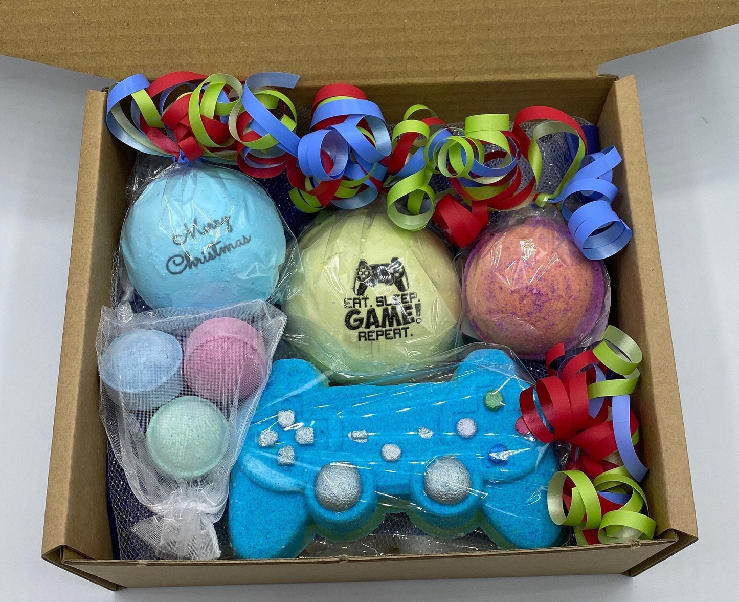 The Gamers Christmas Bath Bomb Gift Set