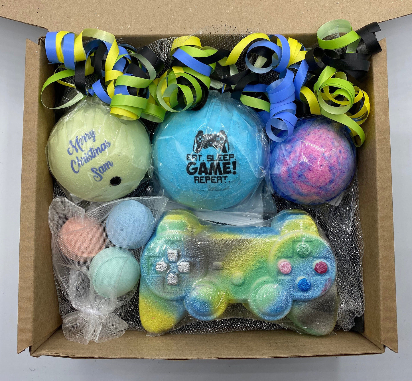 The Gamers Christmas Bath Bomb Gift Set