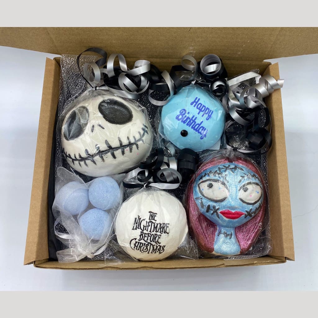 Jack and Sally Birthday Bath Bomb Gift Set - Birthday