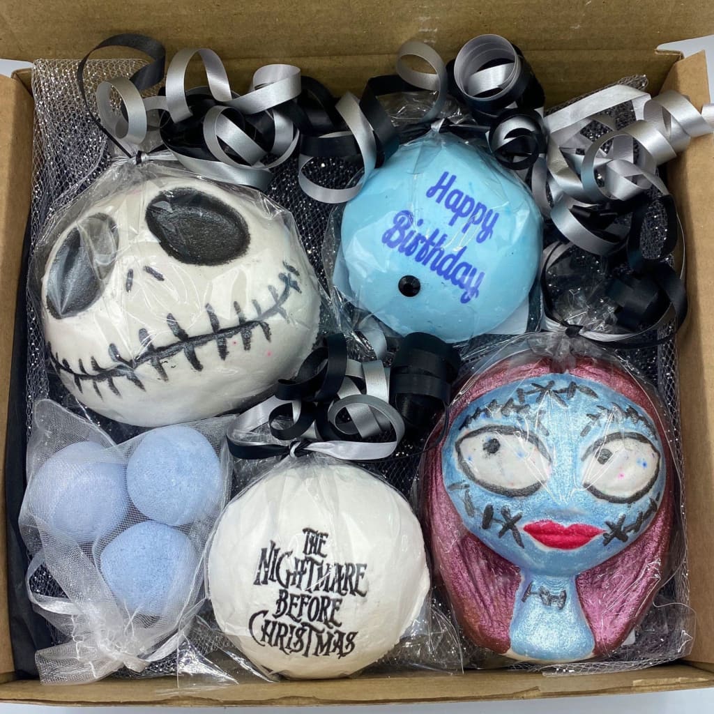 Jack and Sally Birthday Bath Bomb Gift Set - Birthday