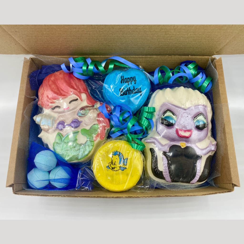 Little Mermaid Bath Bomb Gift Set - Birthday