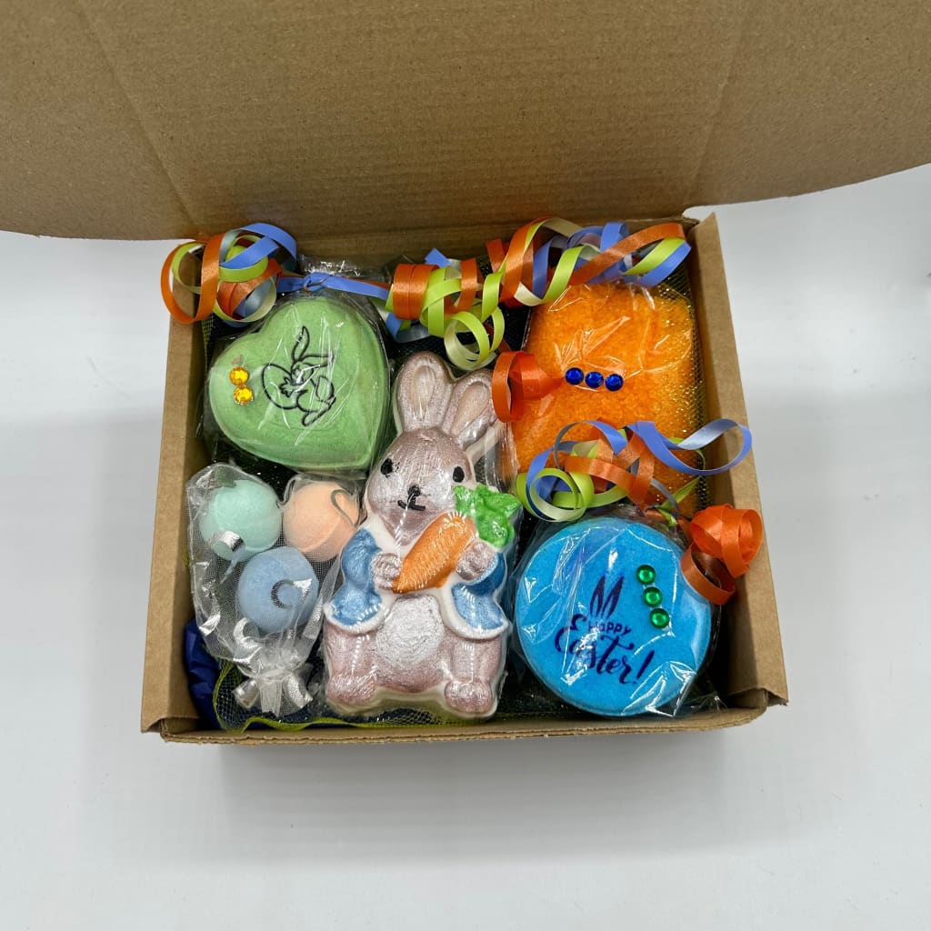Mr P Rabbit Easter bath bomb gift set