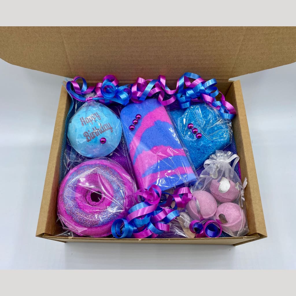 Sweet Treats bath bomb gift set - Birthday