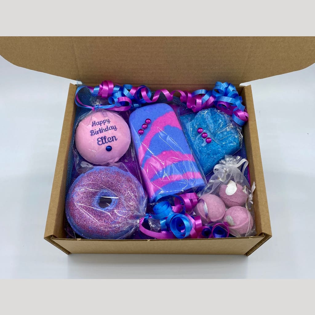Sweet Treats bath bomb gift set - Birthday
