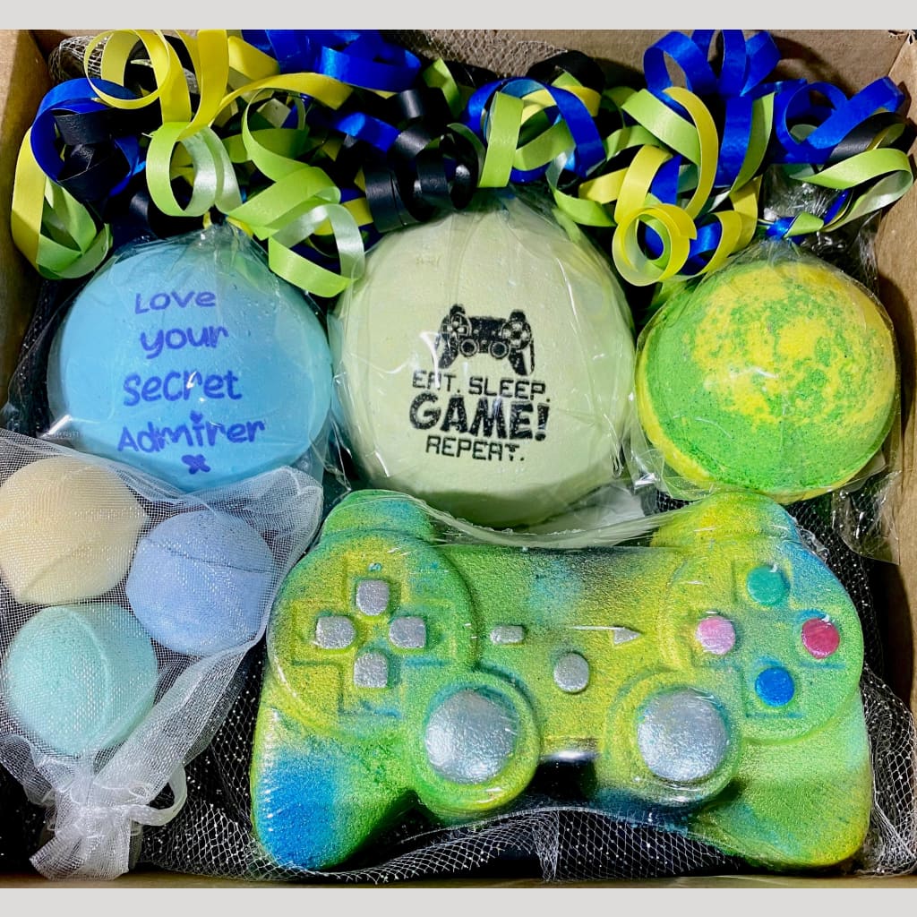 The gamers bath bomb gift set - Gamer birthday