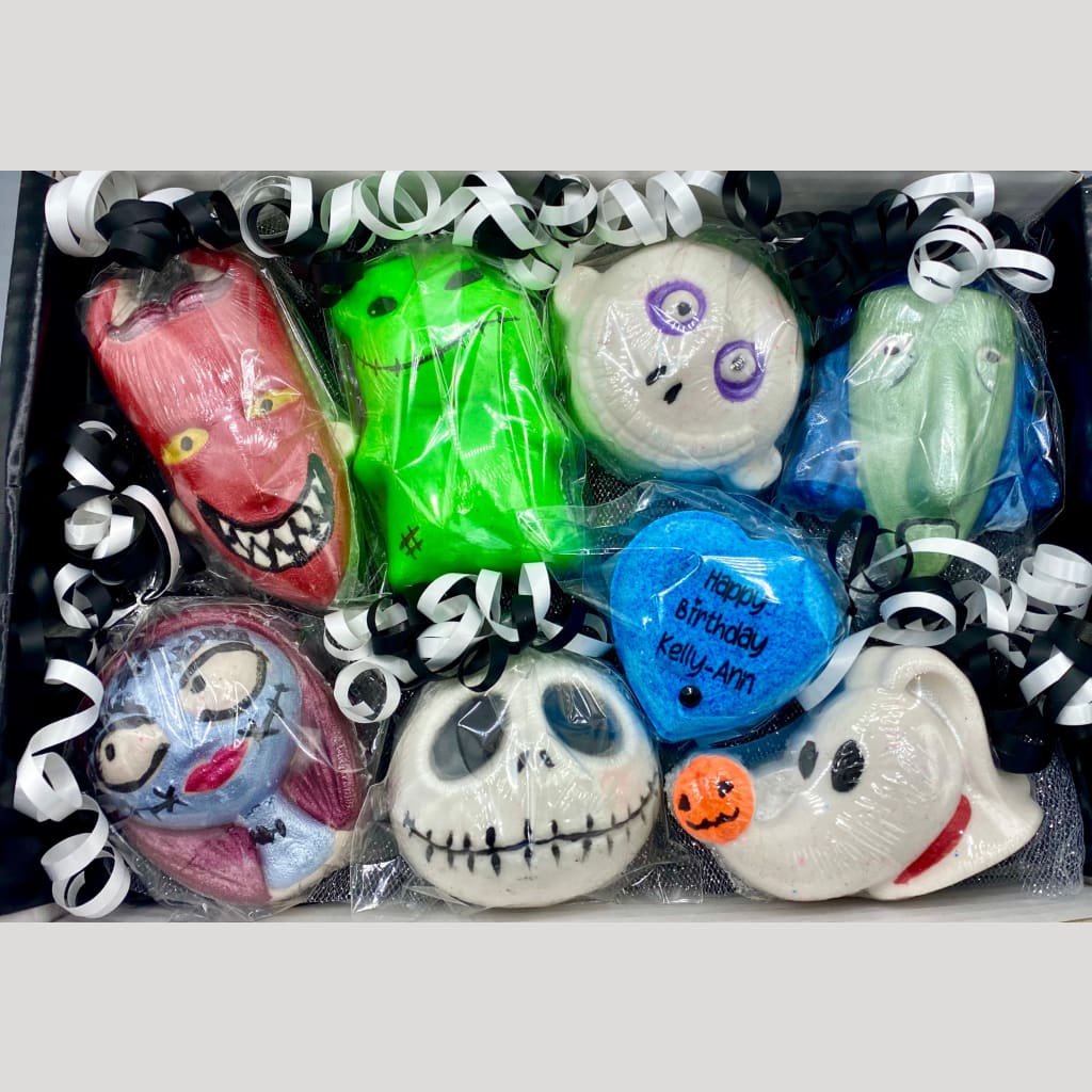 The Pumpkin King large birthday bath bomb gift set -