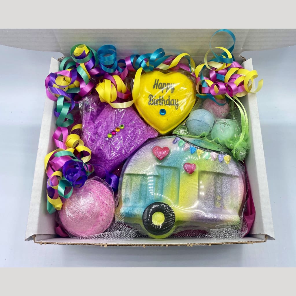 Van Life birthday bath bomb gift set - Birthday