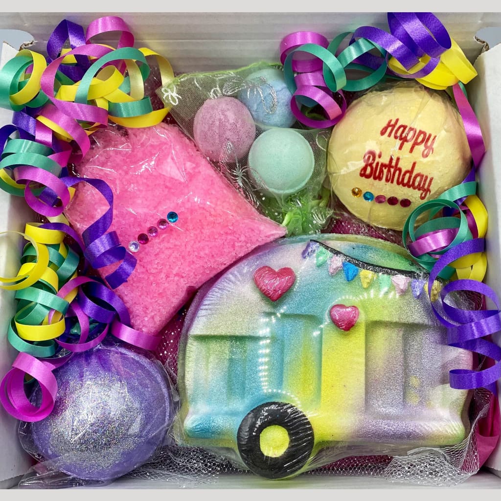 Van Life birthday bath bomb gift set - Birthday