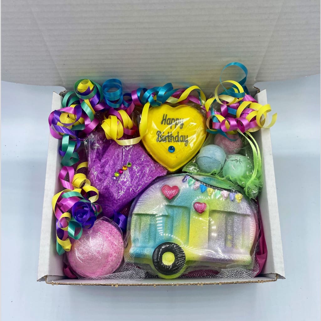 Van Life birthday bath bomb gift set - Birthday